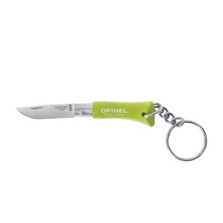 Nóż składany Opinel Colorama 02 brelok inox grab limonkowy Opinel