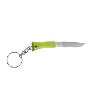 Nóż składany Opinel Colorama 02 brelok inox grab limonkowy Opinel