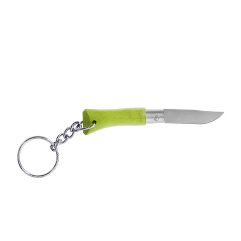 Nóż składany Opinel Colorama 02 brelok inox grab limonkowy Opinel