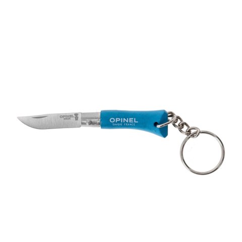 Nóż składany Opinel Colorama 02 brelok inox grab niebieski Opinel