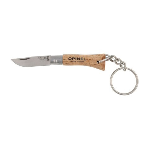 Nóż składany Opinel Colorama 02 brelok inox naturalny Opinel