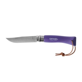 Nóż składany Opinel Colorama 06 inox grab fioletowy Opinel