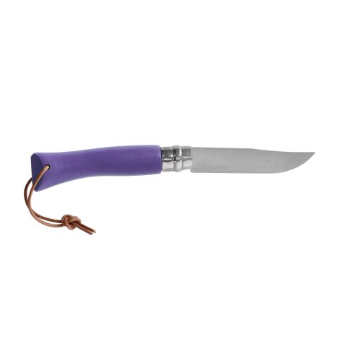 Nóż składany Opinel Colorama 06 inox grab fioletowy Opinel
