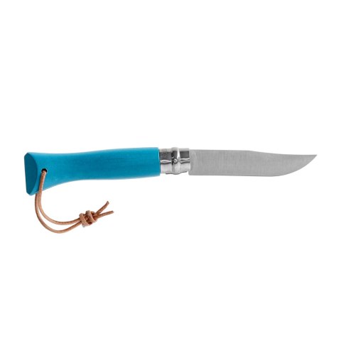 Nóż składany Opinel Colorama 06 inox grab turkusowy Opinel