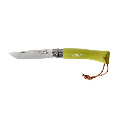 Nóż składany Opinel Colorama 07 inox grab limonkowy Opinel