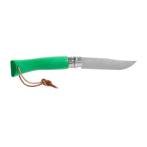 Nóż składany Opinel Colorama 07 inox grab zielony Opinel