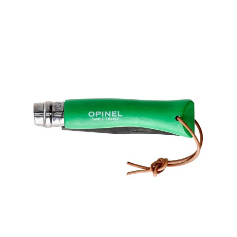 Nóż składany Opinel Colorama 07 inox grab zielony Opinel