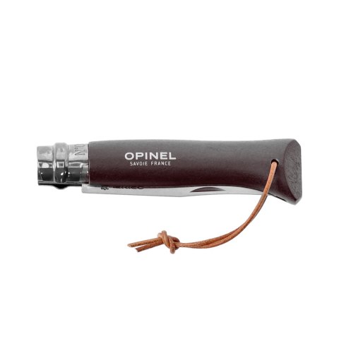 Nóż składany Opinel Colorama 08 inox grab brązowy Opinel