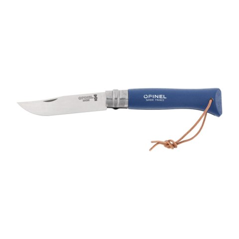 Nóż składany Opinel Colorama 08 inox grab granatowy Opinel