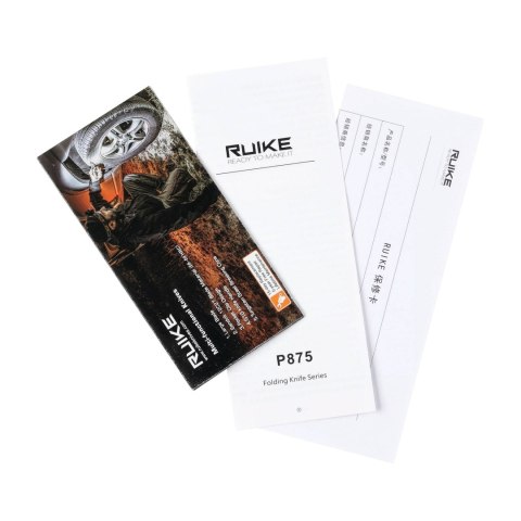 Nóż składany Ruike P875-SZ srebrny Ruike