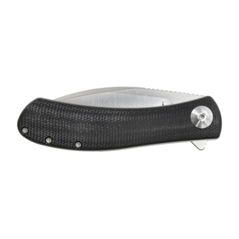 Nóż składany Trollsky Knives Mandu czarny/stalowe ostrze, wersja limitowana Trollsky Knives