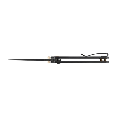 Nóż składany WE Knife Culex WE21026B-2 black / black We Knife