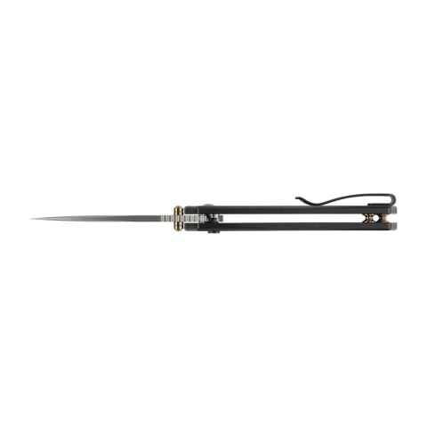 Nóż składany WE Knife Culex WE21026B-3 black / silver We Knife
