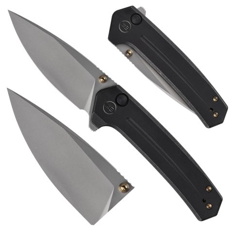 Nóż składany WE Knife Culex WE21026B-3 black / silver We Knife