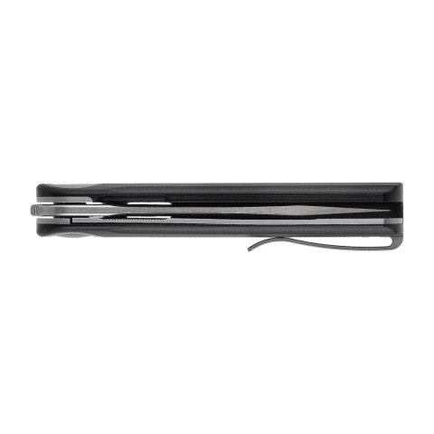 Nóż składany WE Knife Eidolon WE19074A-B black / silver We Knife