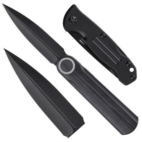 Nóż składany WE Knife Eidolon WE19074B-B black / black We Knife