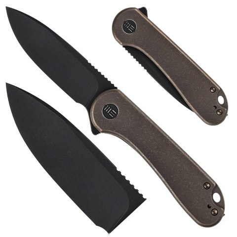 Nóż składany WE Knife Elementum WE18062X-4 bronze We Knife