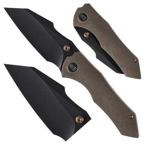 Nóż składany WE Knife High-Fin WE22005-2 bronze We Knife