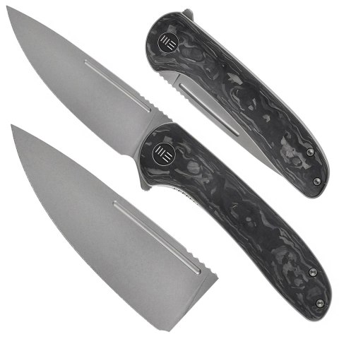 Nóż składany WE Knife Saakshi WE20020C-1 marble / gray We Knife