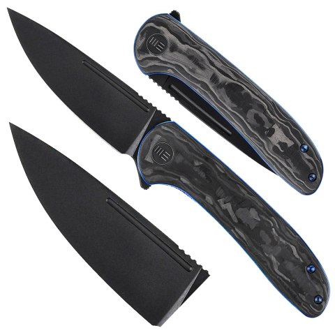 Nóż składany WE Knife Saakshi WE20020C-2 marble / blue We Knife