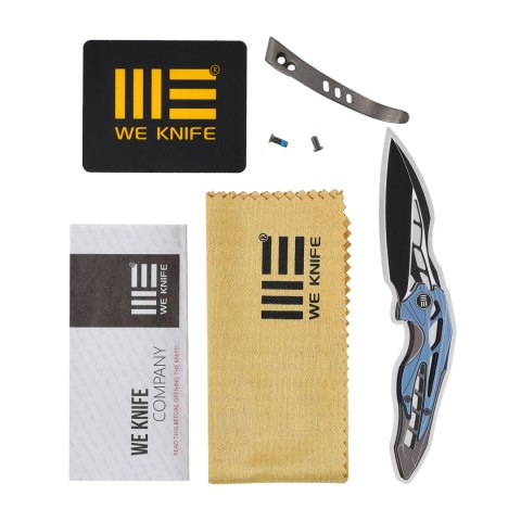Nóż składany WE Knife Snick WE19022F-1 gray / black We Knife