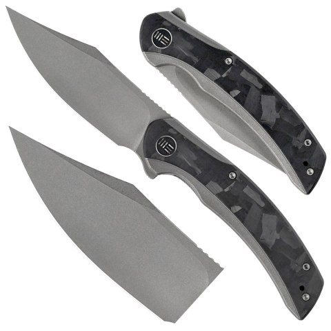 Nóż składany WE Knife Snick WE19022F-2 gray marble We Knife