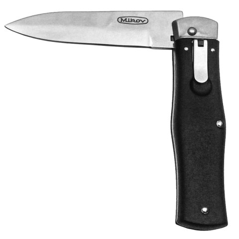 Nóż sprężynowy Mikov Predator 241-BH-1 Stonewash Mikov