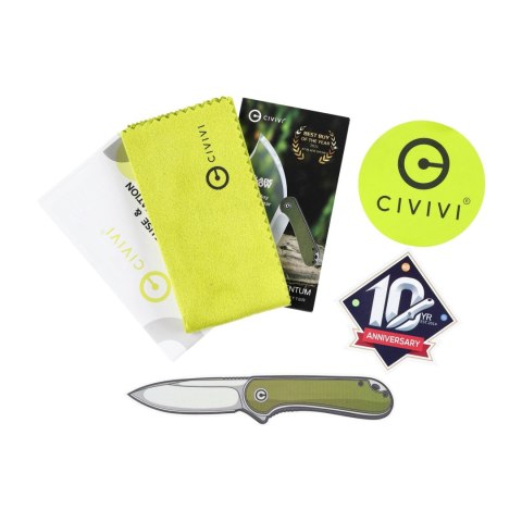 Nóż taktyczny Civivi Tamashii C19046-4 dark green micarta Civivi