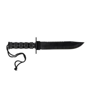 Nóż taktyczny Foxter Rambo zestaw survivalowy 35,5 cm + rzutka NN