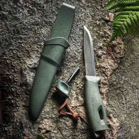 Nóż z krzesiwem Light My Fire FireKnife Sagegreen Light My Fire