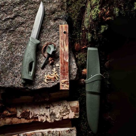 Nóż z krzesiwem Light My Fire FireKnife Sagegreen Light My Fire