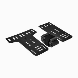 Obniżony montaż kabury Ginger's Tactical Gear do pasa GTG Viper Black Ginger's Tactical Gear