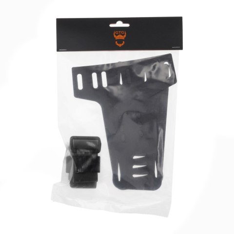 Obniżony montaż kabury Ginger's Tactical Gear do pasa GTG Viper Black Ginger's Tactical Gear