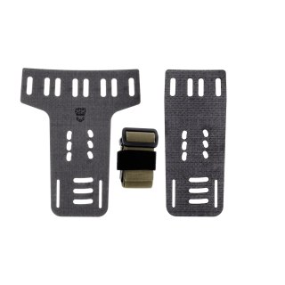 Obniżony montaż kabury Ginger's Tactical Gear do pasa GTG Viper Ranger Green Ginger's Tactical Gear