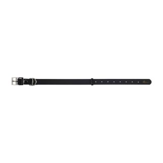Obroża dla psa BioThane 4wild 20mm, czarna (27-41 cm) 4wild.eu