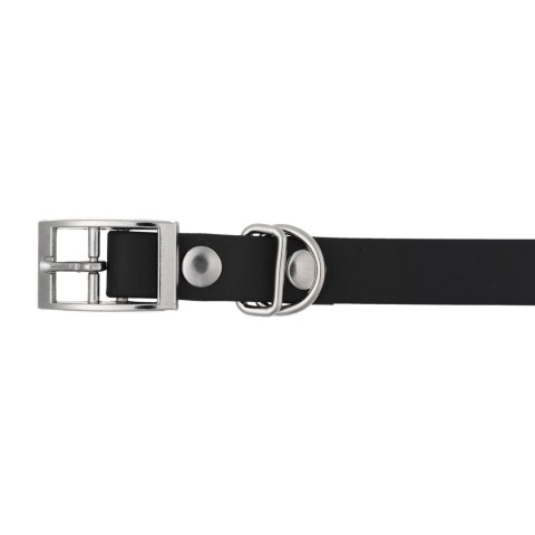 Obroża dla psa BioThane 4wild 20mm, czarna (27-41 cm) 4wild.eu