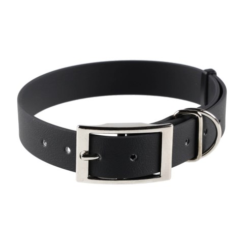 Obroża BioThane 4wild 25mm 38-52 cm czarna 4wild.eu