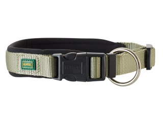 Obroża Hunter Vario Plus neoprenowa, czarno-zielona Hunter