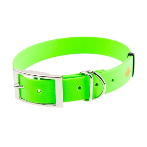 Obroża wodoodporna 4wild 20 mm 27-41 cm neonowa zieleń 4wild.eu