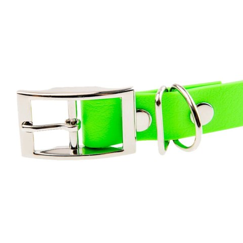 Obroża wodoodporna 4wild 20 mm 27-41 cm neonowa zieleń 4wild.eu