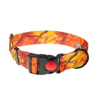 Obroża myśliwska 4wild 40 mm, 39-61 cm, pomarańczowy kamuflaż 4wild.eu