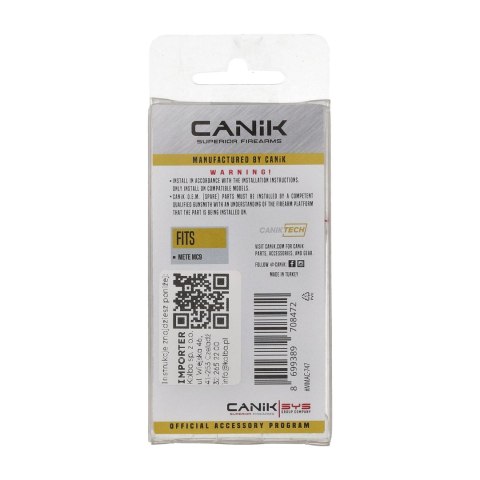 Obustronny zatrzaska zamka do pistoletu Canik METE MC9 MMAC-747 Canik