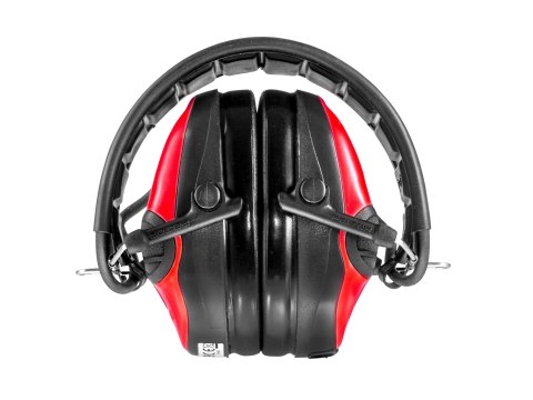 Ochronniki słuchu aktywne 3M Peltor SportTac czarno-czerwone Peltor