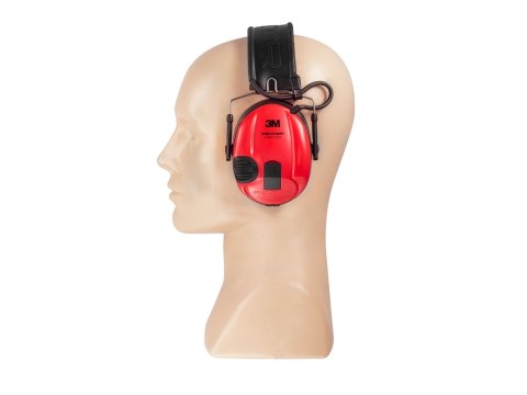 Ochronniki słuchu aktywne 3M Peltor SportTac czarno-czerwone Peltor