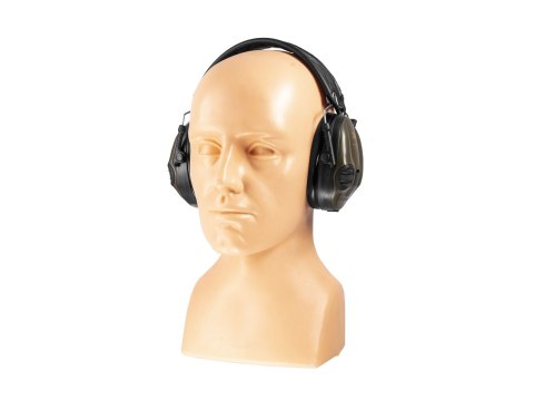 Ochronniki słuchu aktywne 3M Peltor SportTac oliwkowy/pomarańczowy Peltor