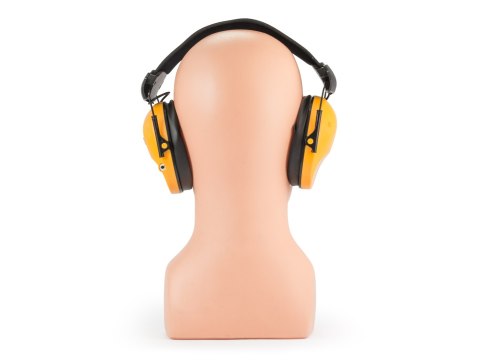 Ochronniki słuchu aktywne RealHunter ACTiVE PRO pomara. + okulary RealHunter