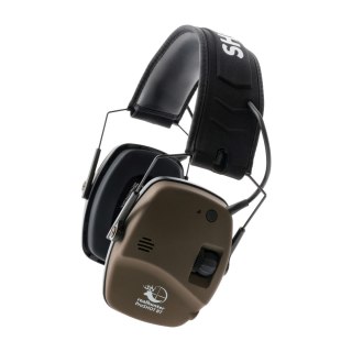 Ochronniki słuchu aktywne RealHunter Active ProSHOT BT brązowe RealHunter