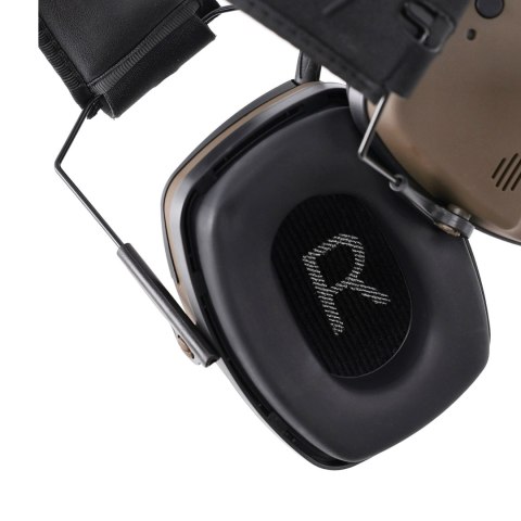 Ochronniki słuchu aktywne RealHunter Active ProSHOT BT brązowe RealHunter