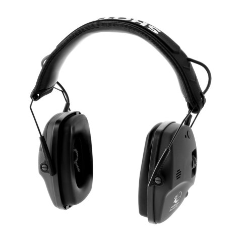 Ochronniki słuchu aktywne RealHunter Active ProSHOT BT czarne RealHunter