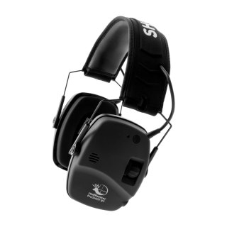 Ochronniki słuchu aktywne RealHunter Active ProSHOT BT czarne RealHunter